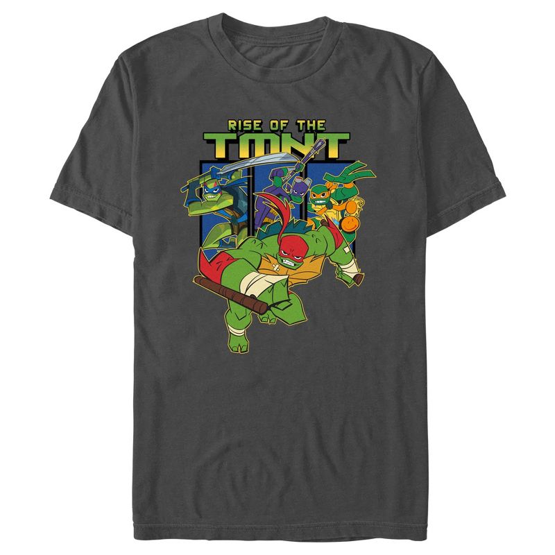 Men's Teenage Mutant Ninja Turtles Rise of the TMNT T-Shirt, 1 of 6
