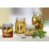 Bormioli Rocco Fido Blue 33.75 oz Square Jar pack of 6 - 2 of 4
