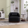 CAVINAS 360 Degree Swivel Chair, Swivel Barrel Chair, Single Sofa Chair, Comfy Round Accent Chair for Living Room, Leisure Arm Chair for Bedroom - 2 of 4
