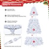 Karl Home  8ft White 670 Lights 2008 Branch Christmas Tree - 4 of 4
