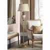 Pacific Coast Lighting Traditional 66" Tall Standing Floor Lamp Pull Chain Mercury Glass Font Bronze Gold Finish Living Room Bedroom House Reading - image 2 of 4