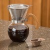 Harold Imports Pour-Over Coffee Maker Glass Carafe Stainless Steel Filter Scoop 22 Oz Capacity - 4 of 4