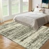 Machine Washable Area Rugs Ultra Thin Traditional Throw Rugs  Non Slip Foldable  Oriental Distressed Floor Cover Stain Resistant Indoor Carpet - 2 of 4
