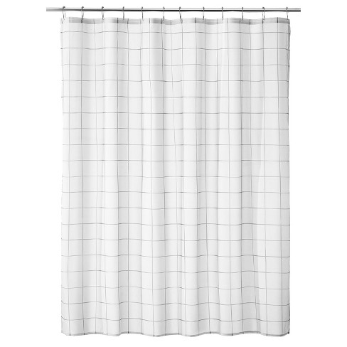 Mdesign Polyester Fabric Decorative Shower Curtain : Target