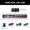 GSE 2x2 Oval Billiard Pool Cue Stick Carrying Case, Holds 2 Butts and 2 Shafts Pool Cue Sticks - 4 of 4