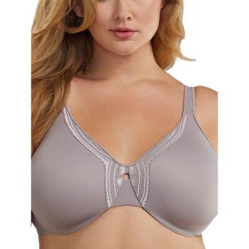 Paramour By Felina Women's Amaranth Cushioned Comfort Unlined Minimizer Bra  (sparrow, 36dd) : Target