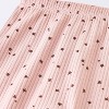 Baby Girls' 2pc Stars Wide Ribbed Long Sleeve Top & Pants Set - Cloud Island™ Pink - 4 of 4