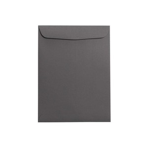 JAM Paper 9 x 12 Open End Catalog Envelopes Dark Grey 50/Pack (21285783i) - 1 of 3
