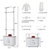 Costway Inflatable Drying & Ironing Machine 1050W Automatic Garment Steamer - 3 of 4