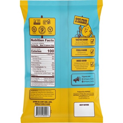 Hippeas Groovy White Cheddar Puffed Snacks 6.4oz/8ct