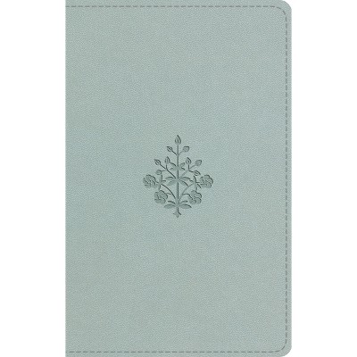 ESV Large Print Value Thinline Bible (Trutone, River Stone, Branch Design) - by  Esv Bibles (Leather Bound)
