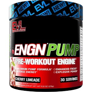 Evlution Nutrition ENGN Pump - Pre-Workout + Pump - Cherry Limeade - 30 Servings - 1 of 4