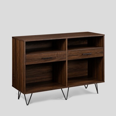 Modern Hairpin Leg Storage Console Table - Saracina Home