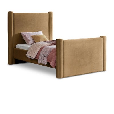 Meridian Furniture,Elias Velvet Bed