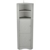 Grungis Bathroom Storage Cabinet,Floor Coner Cabinet with Doors and Adjustable Shelves,Storage Cabinet for Bathroom - 4 of 4