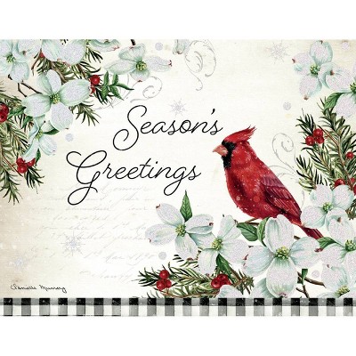 LANG 18ct 'Season's Greetings' Boxed Holiday Greeting Card Pack