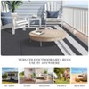 Waterproof Outdoor Rug – Reversible Plastic Straw Mat for Patio, RV, Camping, Porch, Deck, Balcony - 4 of 4