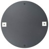 vidaXL Wall Mirror Transparent Glass 27.6 in diameter Wall mounting - 4 of 4