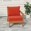 WestinTrends  Avalon Outdoor Patio HDPE Right Arm Facing Sectional Corner Club Chair with Patio Cushions - 2 of 4