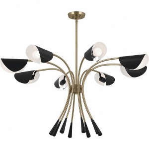 Kichler Lighting Arcus 8 - Light Chandelier in  Champagne Bronze/Black - 1 of 3