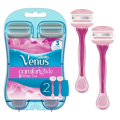 Venus ComfortGlide White Tea Women&#39;s Disposable Razor - 2ct