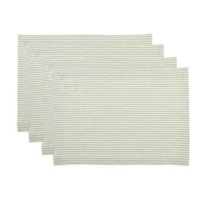 Solino Home Striped Linen Placemats | Narrow Stripe - 1 of 4