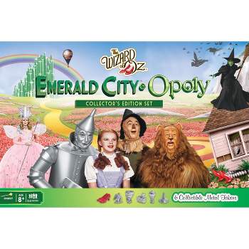 MasterPieces Opoly Family Board Games - The Wizard of Oz Emerald City Opoly