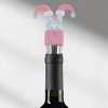 Unique Bargains Christmas Jester Shoe Bottle Stopper Zinc Alloy Resin Silicone 4.33"x1.85"x0.79" 1 Pc - 2 of 3