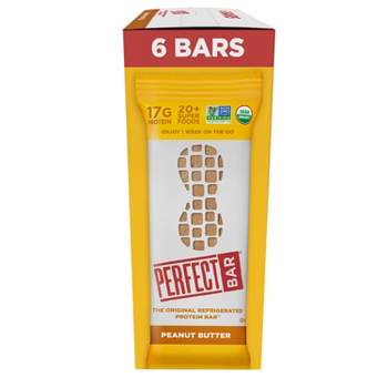Perfect Bar Peanut Butter Refrigerated Protein Bar - 15oz/6ct