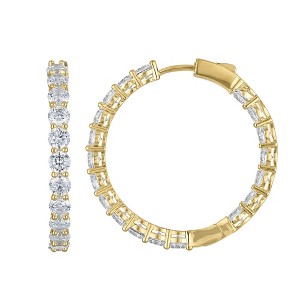 Ivy Sharpe Silver Plated Cubic Zirconia Drop Earrings - 1 of 2