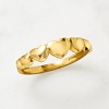 Pure Collection by Ross-Simons 18kt Gold Vermeil Graduated Heart Ring - 4 of 4