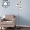 Holly & Martin Boltonly 3-Light Floor Lamp - Black - SEI - 2 of 4