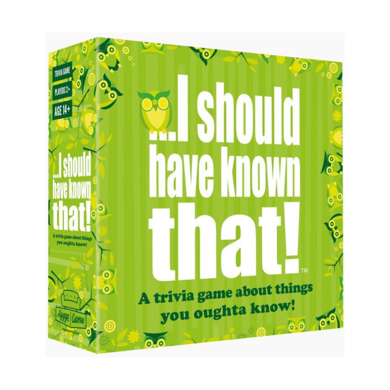 …I Should Have Known That! Board Game, 1 of 3