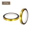 Unique Bargains Self-Adhesive Gap Sealing Metalized Tapes for Detailing Accent Wall 2 Pcs - 3 of 4