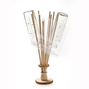 Lehman's Economical and Eco-Friendly Wooden 8-Arm Bag Holder and Bottle Dryer - 1 of 3