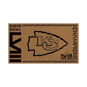 Kansas City Chiefs,  SB58 Champions, Coir Mat 1C - 1 of 4