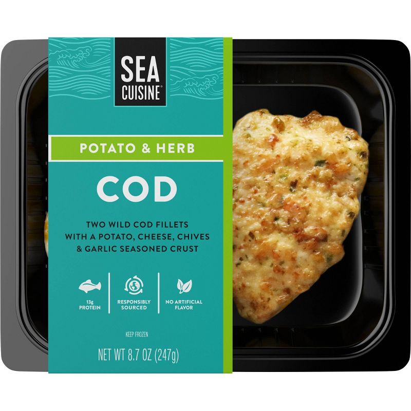 Sea Cuisine Potato &#38; Herb Cod - Frozen - 8.7oz, 1 of 9