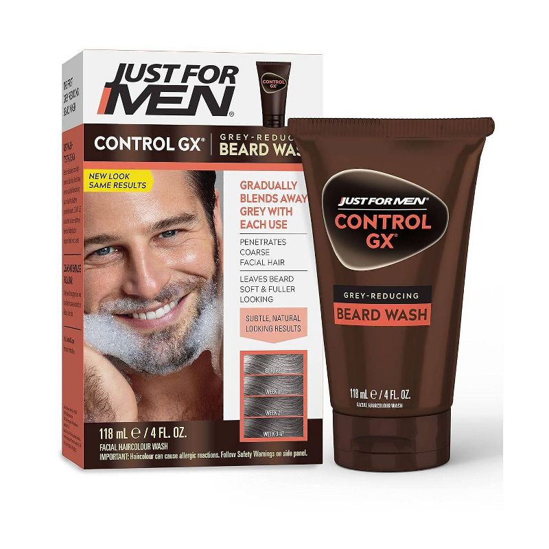 Just For Men Control GX Beard Wash 4 floz, 1 of 9