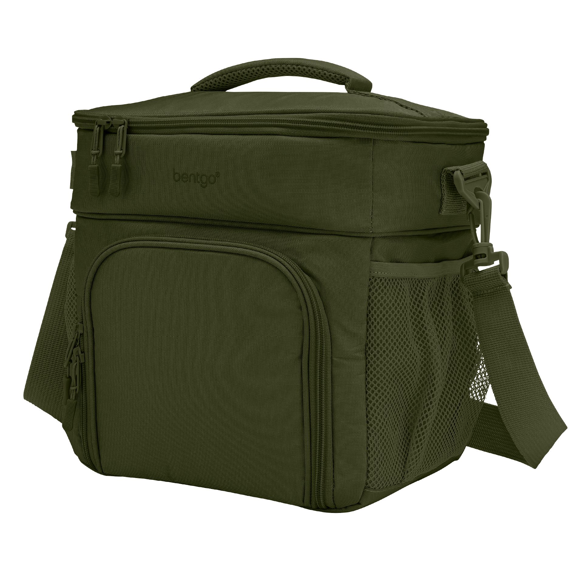 Bentgo Prep Deluxe MultiMeal lunch Bag - Olive Green
