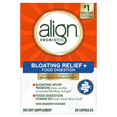 Align Bloating & Food Digestion Capsules - 28ct
