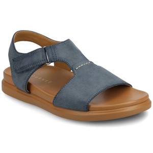 Journee Women's Mira Sandals - 1 of 4