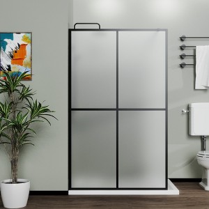 VYNXARIA 34" * 72" Shower Screen Door Frost Tempered Glass - 1 of 4
