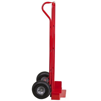 Red Steel Chiavari Stack Chair Dolly with Large Wheels