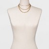 16 Layered Curb Chain Necklace - A New Day™ Gold : Target