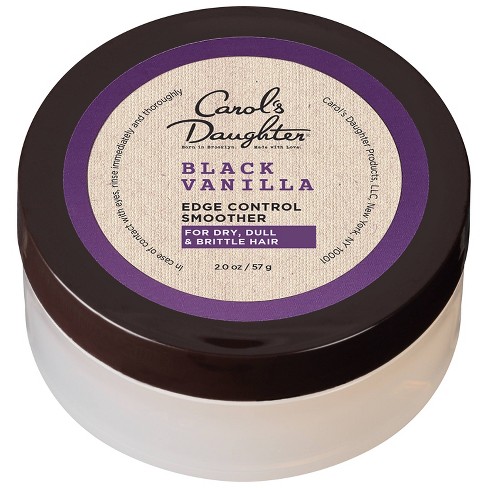 Carol's Daughter Black Vanilla Moisture & Shine Edge Control Smoother for Dry Hair with Aloe Edge Tamer - 2oz - image 1 of 4