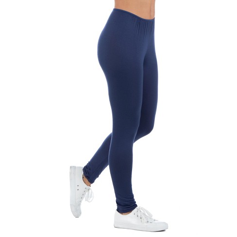 Comfortable Ankle Length Stretch Leggings navy 1x Target