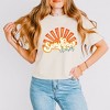 Simply Sage Market Women's Sunshine Chaser Short Sleeve Relaxed Fit Cropped Tee - 2 of 3