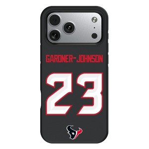 NFL Houston Texans Players Game Tactic Bump Cell Phone Case for Apple iPhone 17 Series - 1 of 4