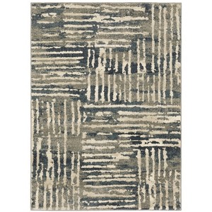 Oriental Weavers Carson 0745C Blue/ Beige Indoor Area Rug - 2' x 3' - 1 of 4