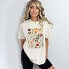 Simply Sage Market Women's Vintage Pressed Flowers Short Sleeve Garment Dyed Tee - 2 of 4